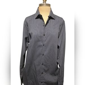 👔Men's Kenneth Cole reaction slim fit button-up shirt size: 15 1/2 34-35